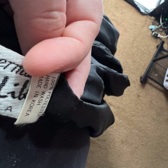 Vintage Red & Black Light Weight Novelty Horse Chariot Bomber Jacket - Size L - Picture 8 of 8